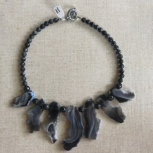 Natural Stone NECKLACE Agate Gemstone Jewelry
